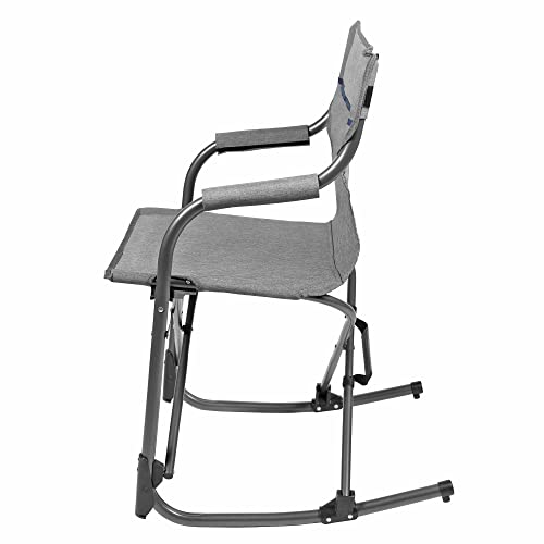 Foldable Portable Rocking Chair Grey K21089