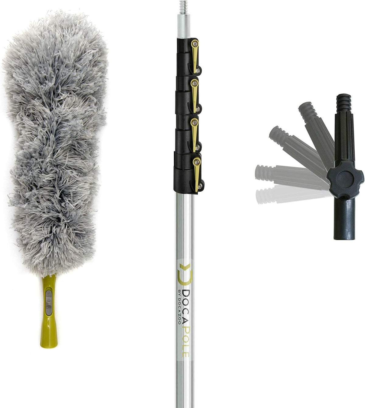 Microfiber Feather Duster with Telescopic Pole W4853
