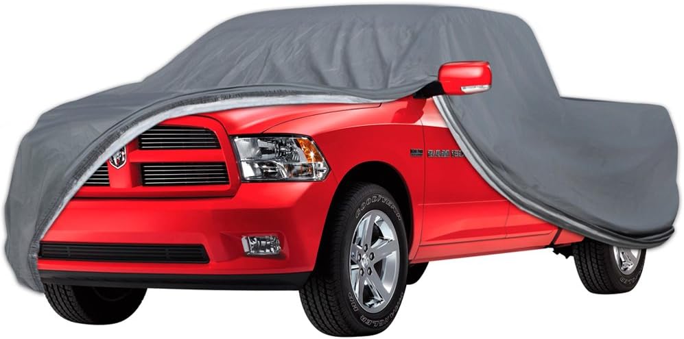 4 Door Long Bed Truck Cover Water Resistant 5 Layers Pack of 2 I4932