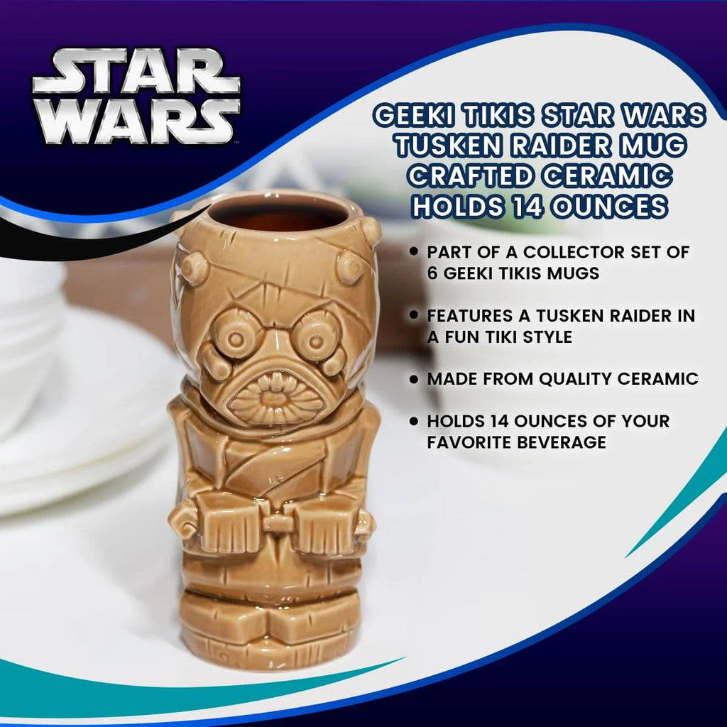 Star Wars Tusken Raider Mug, 14 Ounces Ceramic J8901