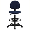 Blue Ergonomic Drafting Chair D78478