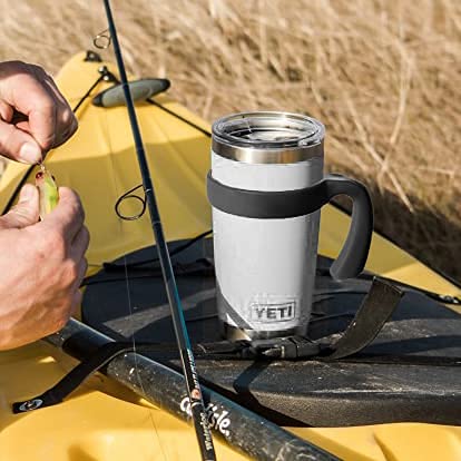 Black Anti Slip Tumbler Handle for 30oz Stainless Steel Tumblers L621