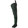 Poly/Rubber Hip Wader Felt Size 11 Green W31669