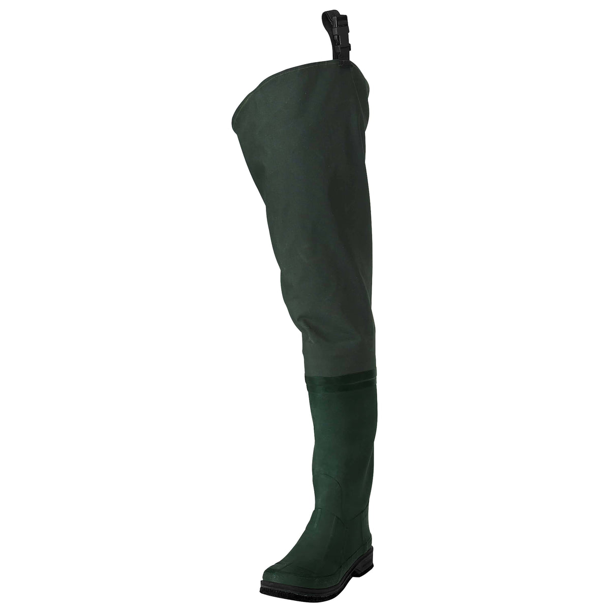 Poly/Rubber Hip Wader Felt Size 11 Green W31669