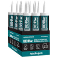 10.1 fl. oz. White Siliconized Acrylic Latex Caulk B4097