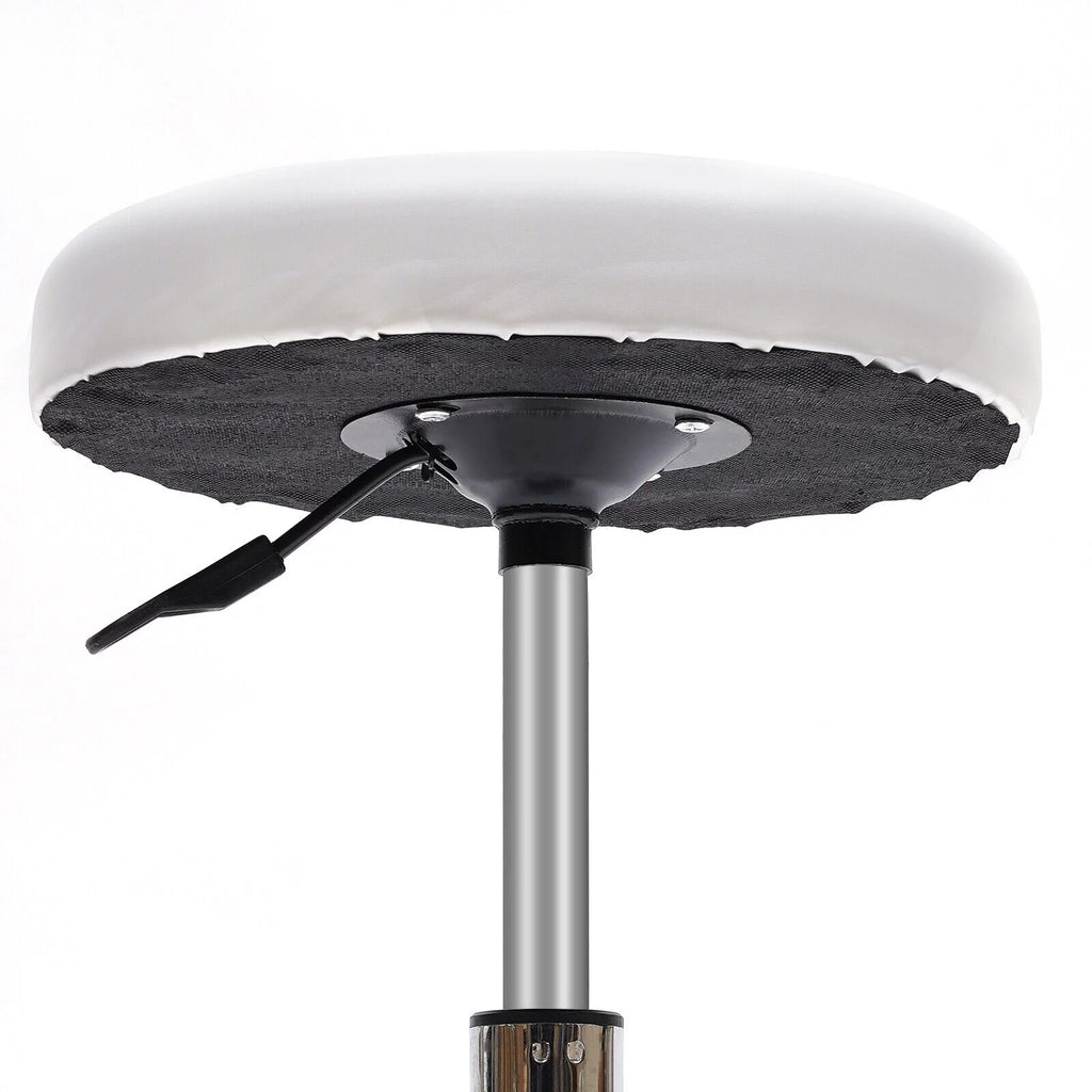 Adjustable Rolling Swivel Salon Stool with 5 Wheels D36891