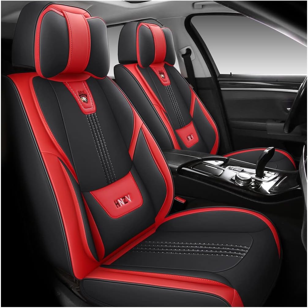 Blue & Black Car Seat Covers Full Set Y5127