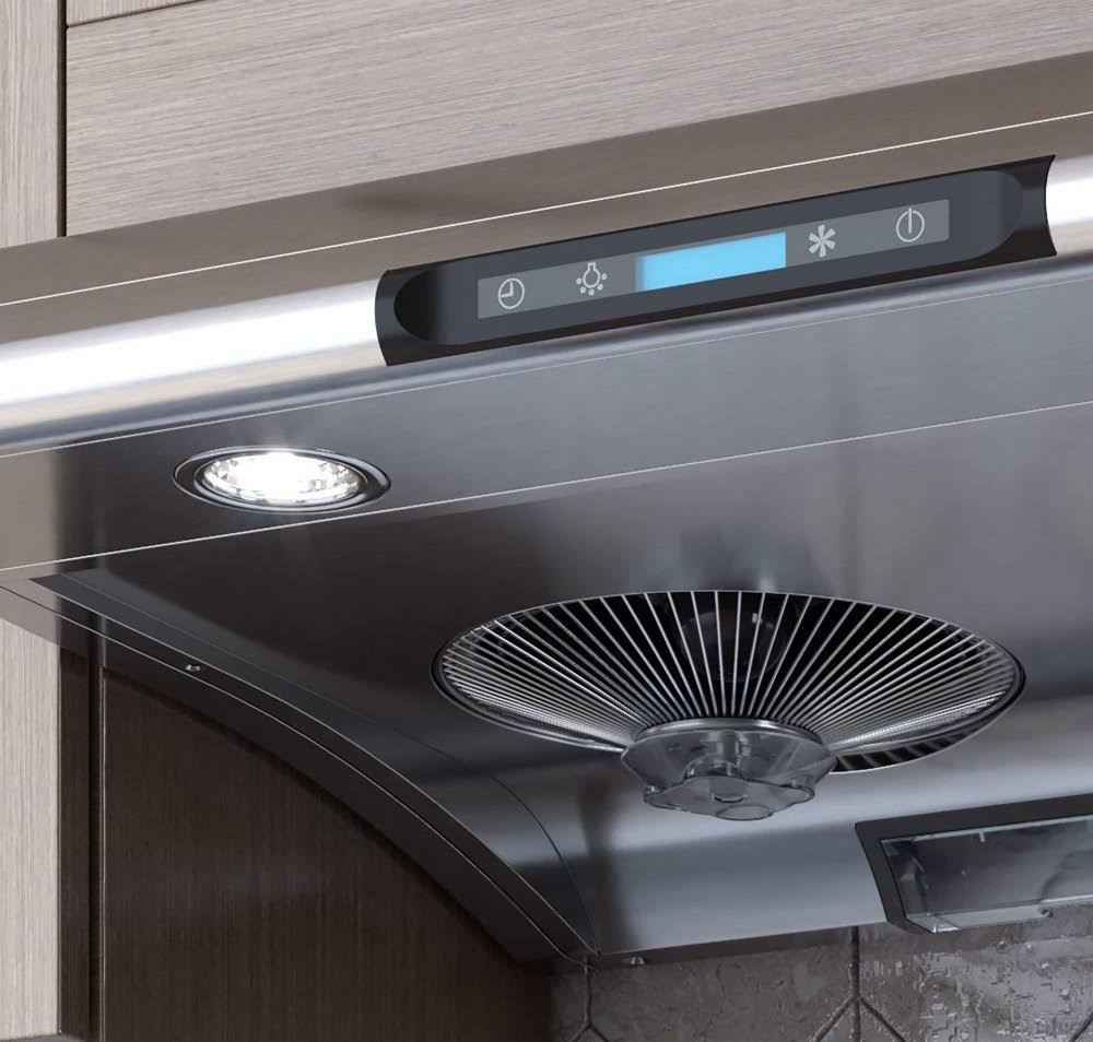 White 30x22 Under Cabinet Range Hood N382324