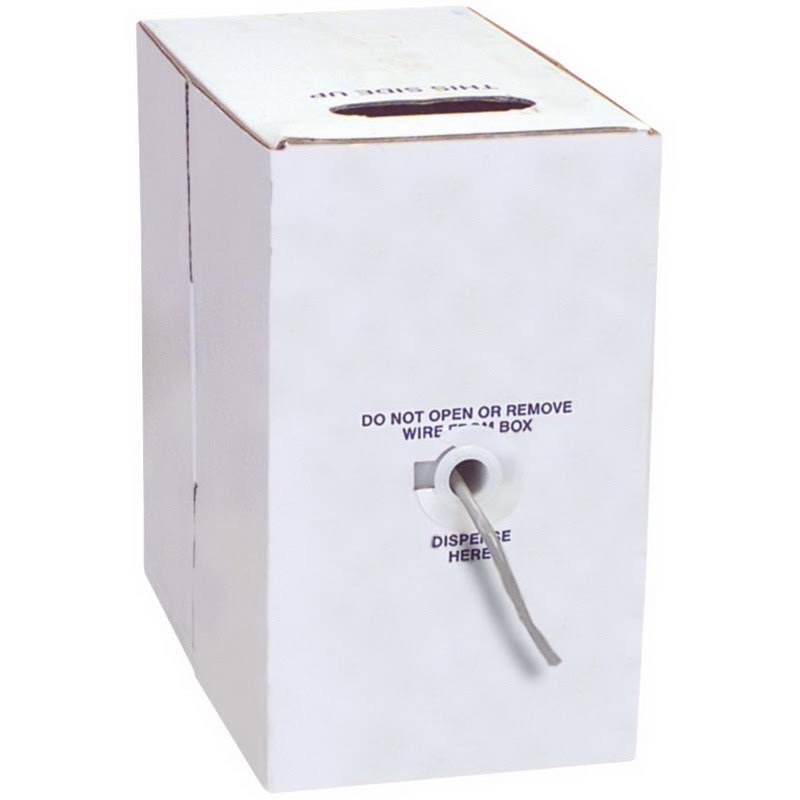 Cat 5e Riser Cable Blue 1000 ft Payout Box M335588