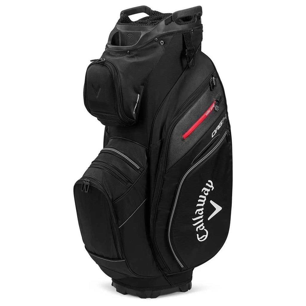 14 Cart Bag White Charcoal Black Red X532