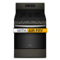 5 cu. ft. Gas Range with Air Fry Oven in Black Stainless P245