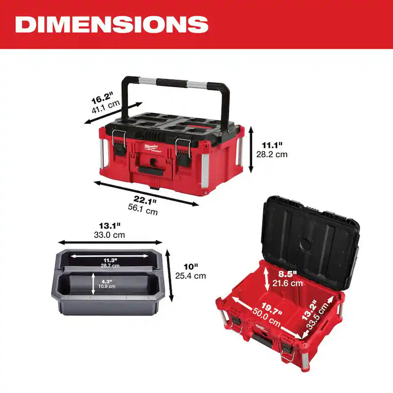22 in. Portable Tool Box P6993