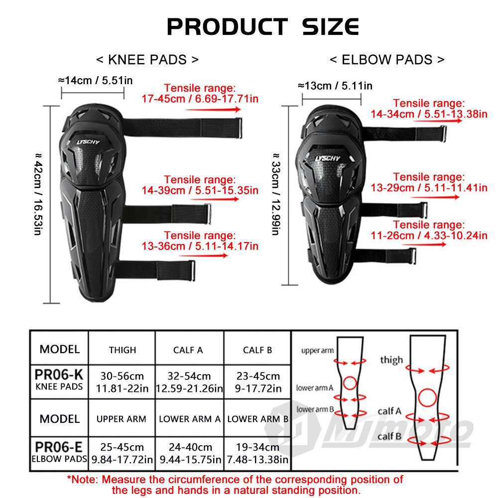 Motorcycle Knee Pads Elbow Pads Knee Protector Z8670