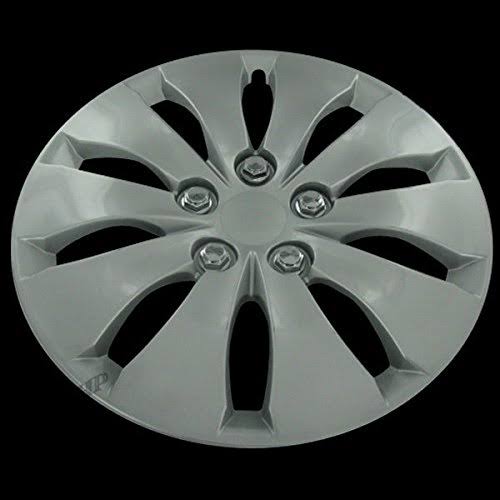 Silver 16 Hub Cap Wheel Covers Set of 4 L74702