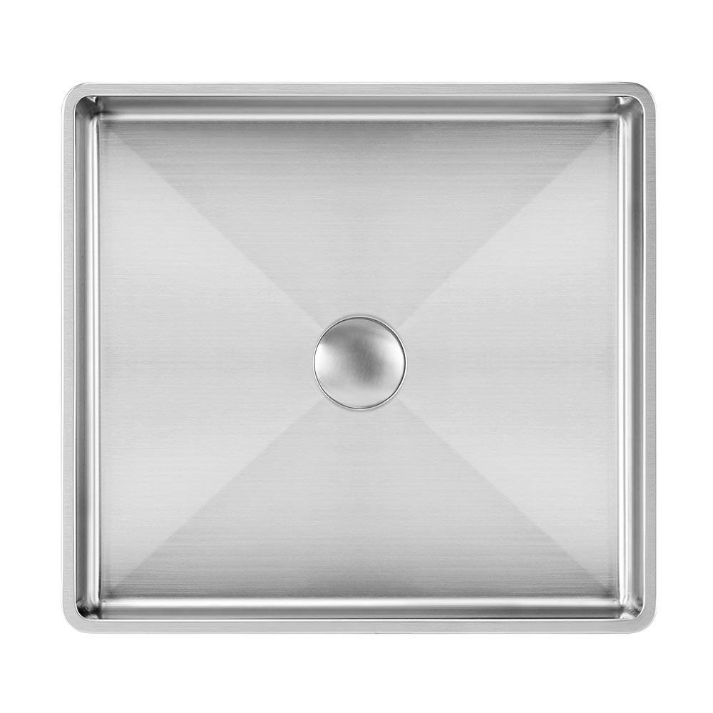 Semi-Recessed Basin Set with Center Drain P14653