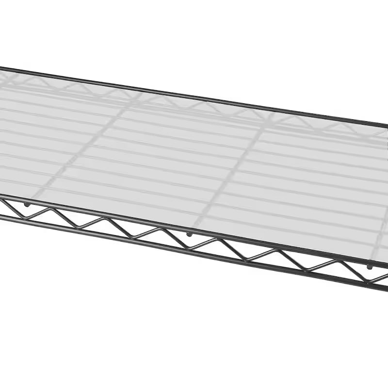 Dark Bronze 4-Tier Steel Wire Shelving Unit with Liners Z834