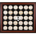 Mahogany Framed 30-Ball Display Case A919617