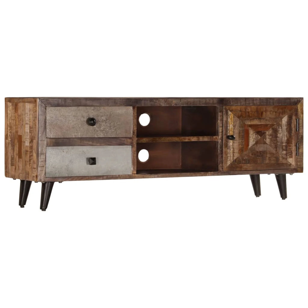 Solid Mango Wood TV Cabinet A6102