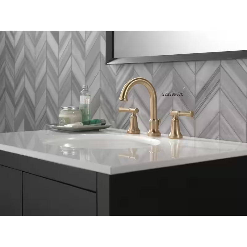 8 in. Widespread Double Handle Bathroom Faucet L728