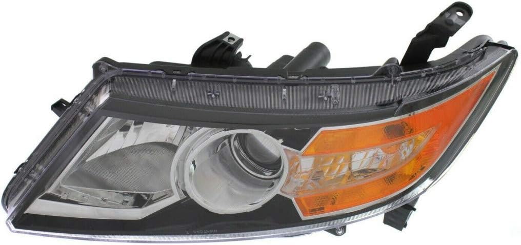 Halogen Headlight Assembly Pair for Honda Odyssey 2014 2015 2016 2017 I568641