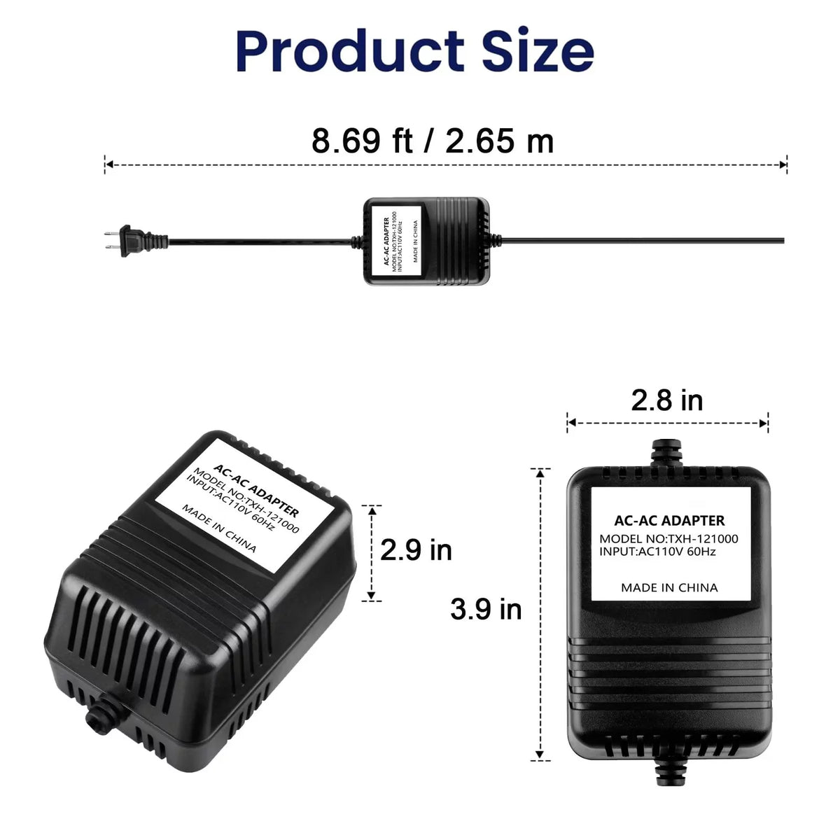 AC to AC Adapter Power PSU A4323