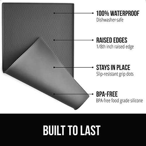 100% Waterproof BPA Free Silicone Pet Feeding Mat O3399
