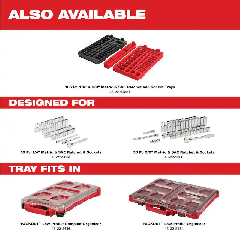 1/4 in. Drive SAE/Metric Ratchet and Socket Mechanics Tool Set (50-Piece) N722719