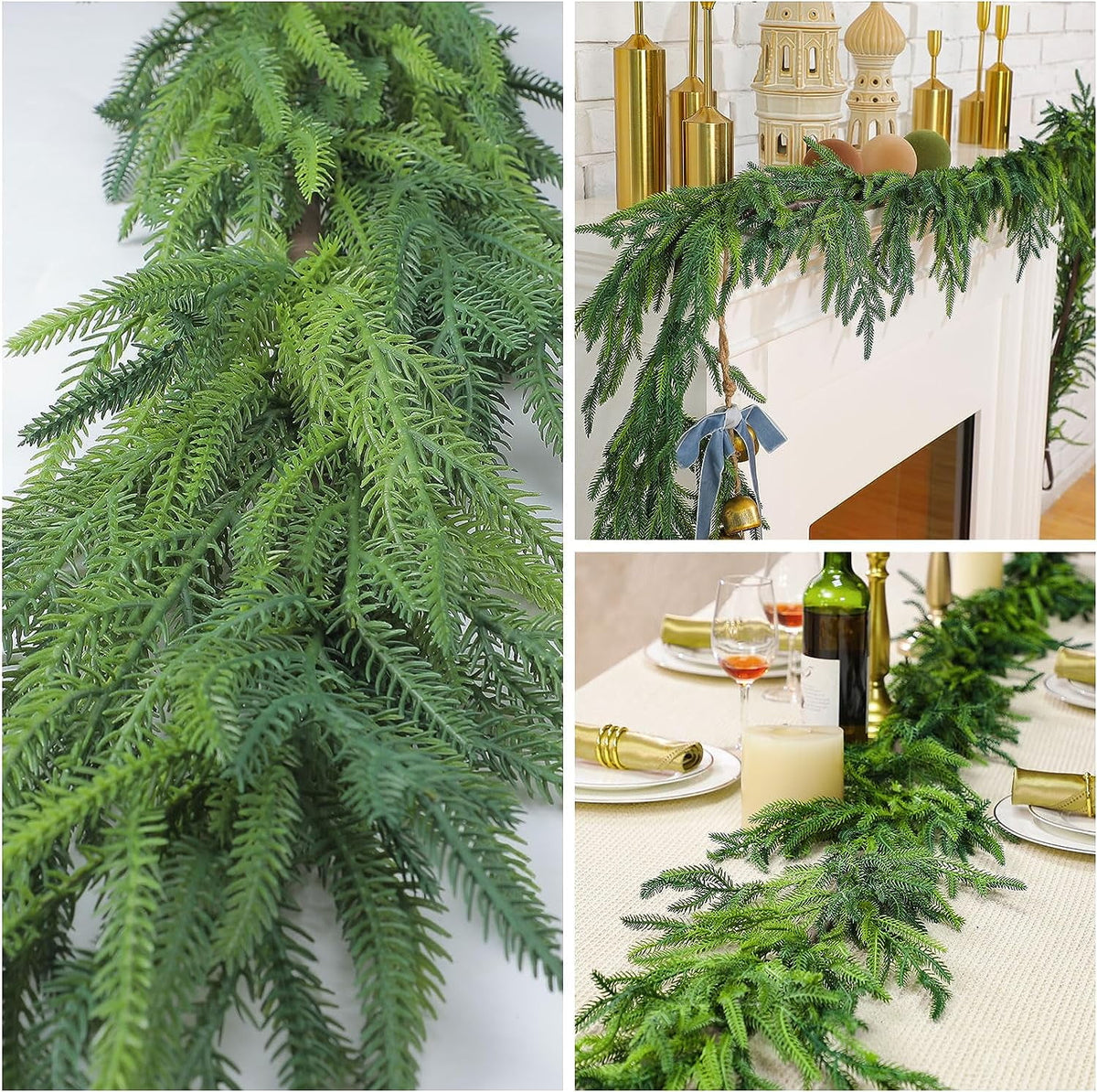 8.85FT Artificial Pine Garland V4361
