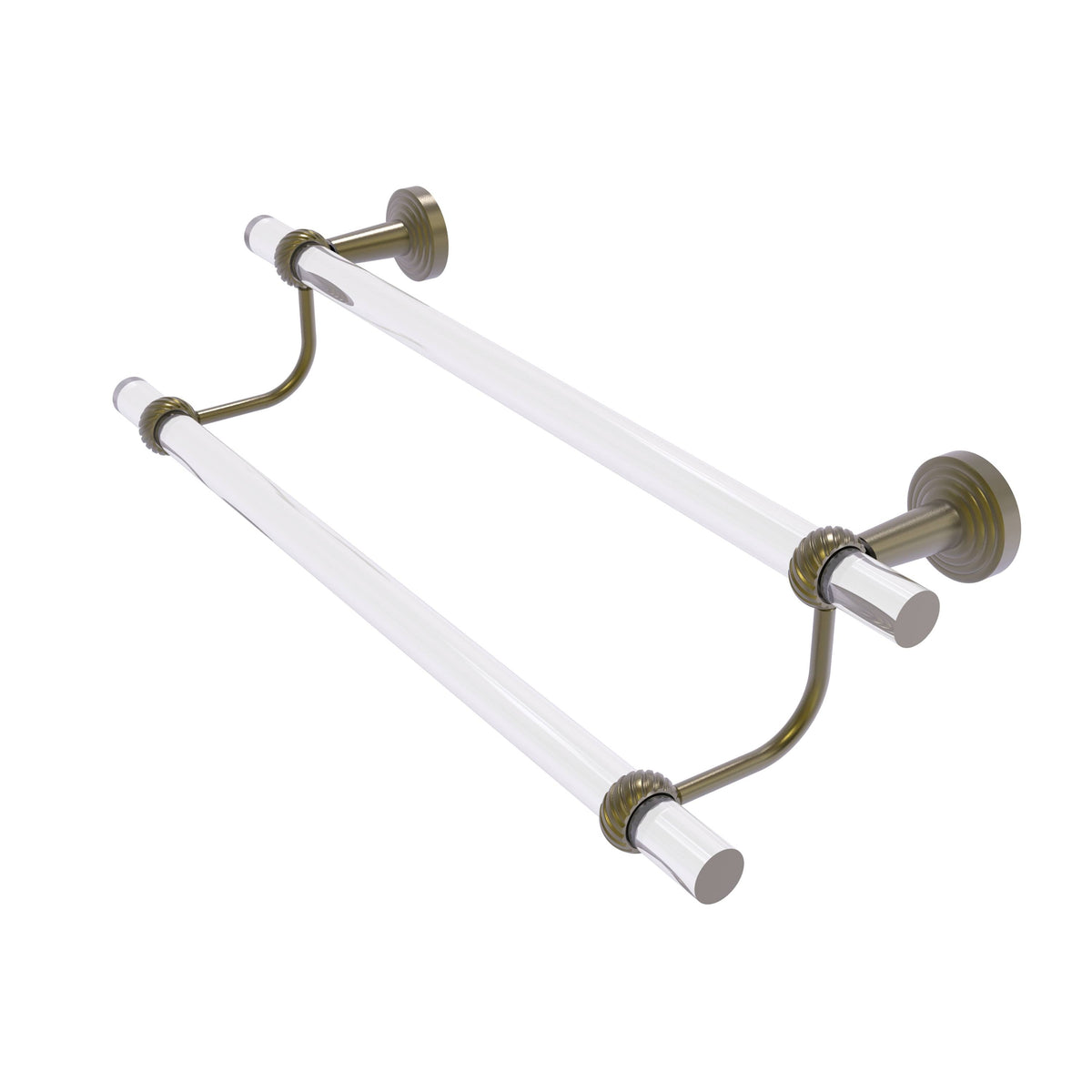 Antique Brass Double Towel Bar U228019