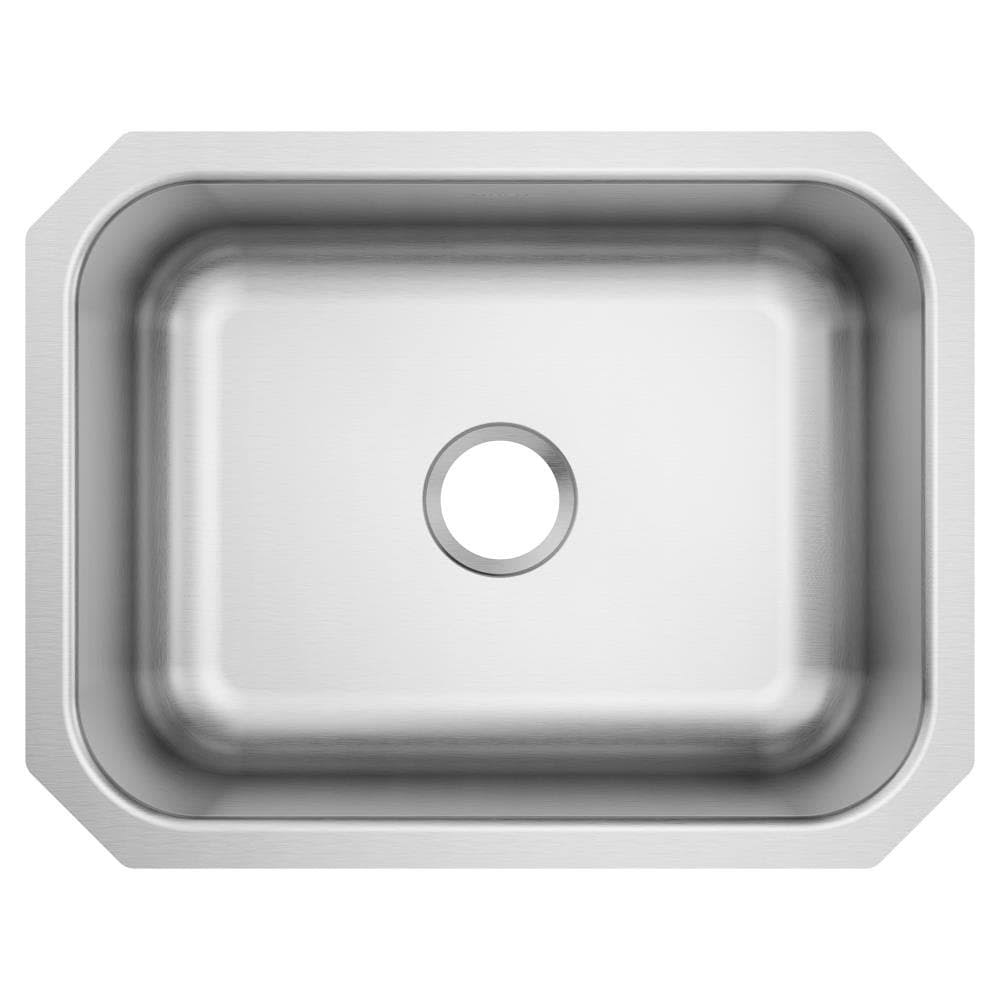 23-1/2 inch Undermount Single Basin Stainless Steel Kitchen Sink H556