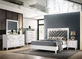 King Size White 6-Piece Bedroom Set Y599335