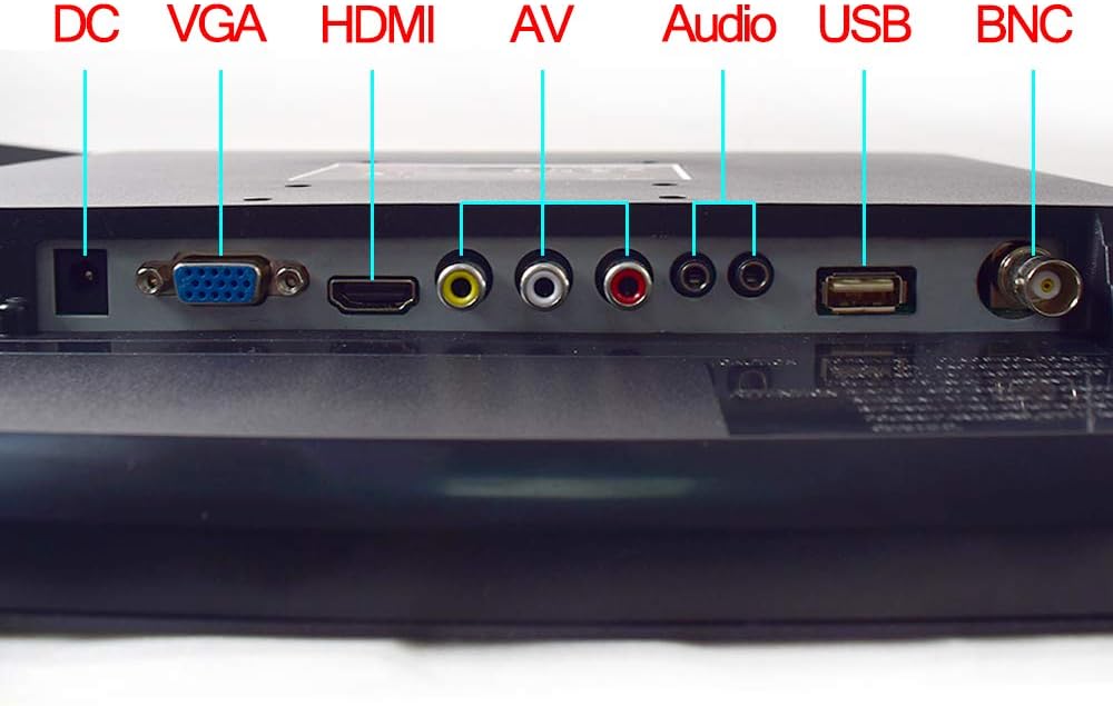 17 inch CCTV Monitor with VGA HDMI AV BNC Ports H1301