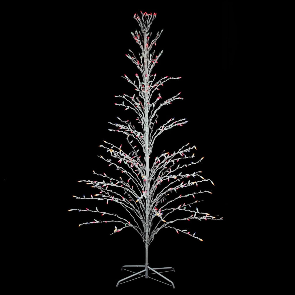 White Cascade Twig Tree Christmas Outdoor Decoration C892