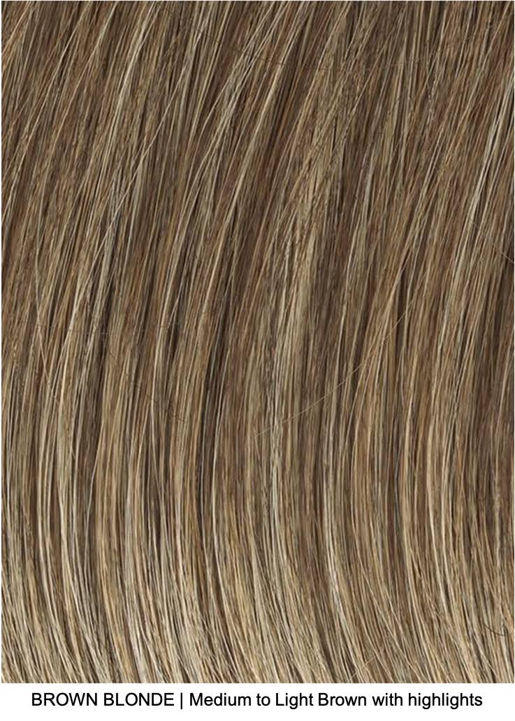 Brown Blonde Jazzy HF Wig U508