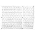 White Pegboard, 32 in. H, 48 in. W Y286
