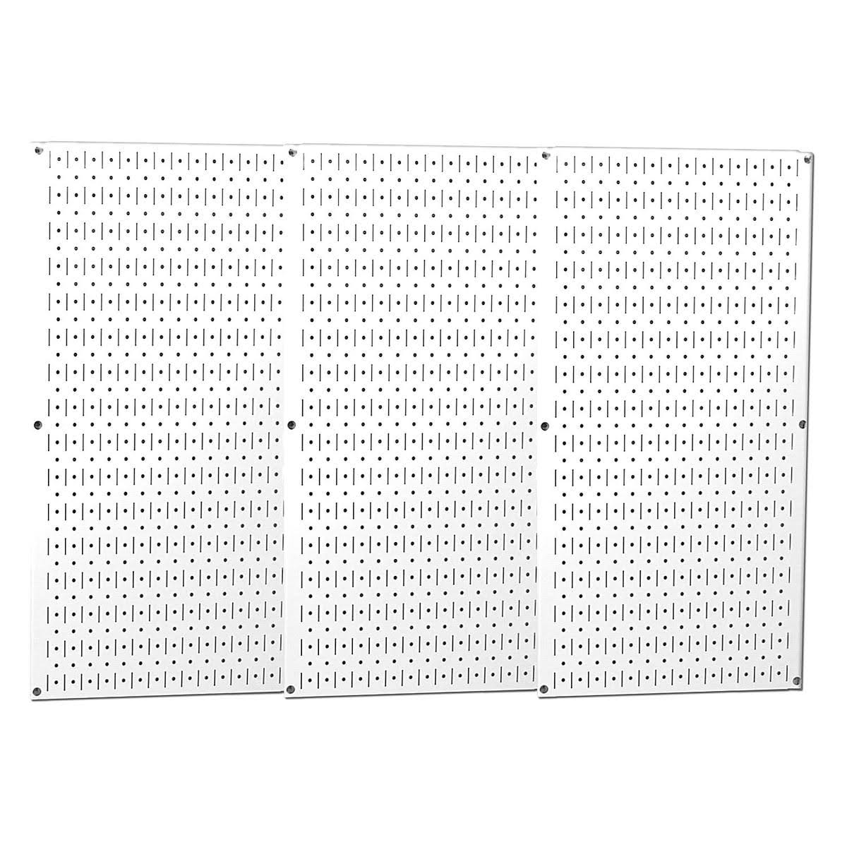 White Pegboard, 32 in. H, 48 in. W Y286