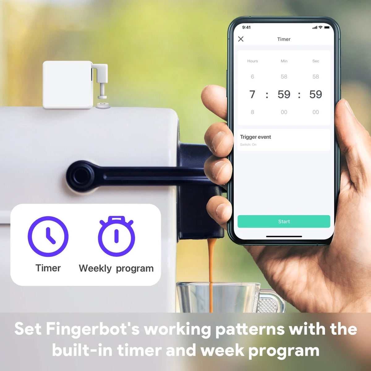 Finger Robot Remote Control Button J489