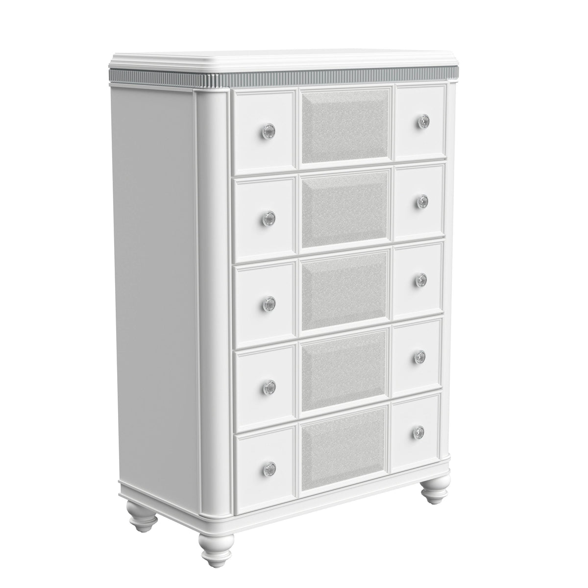 White/Silver Chest W500680
