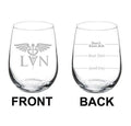 Wine Glass Goblet 17 oz Stemless V1798