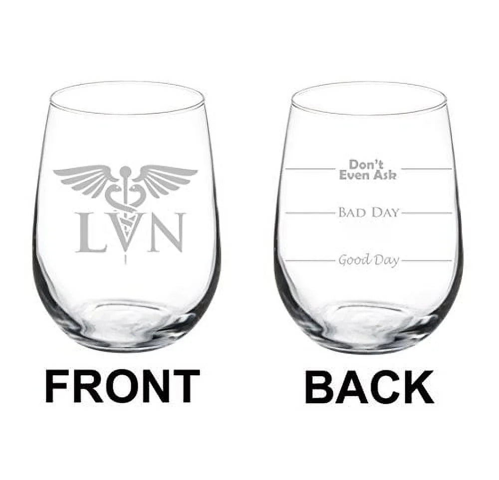 Wine Glass Goblet 17 oz Stemless V1798