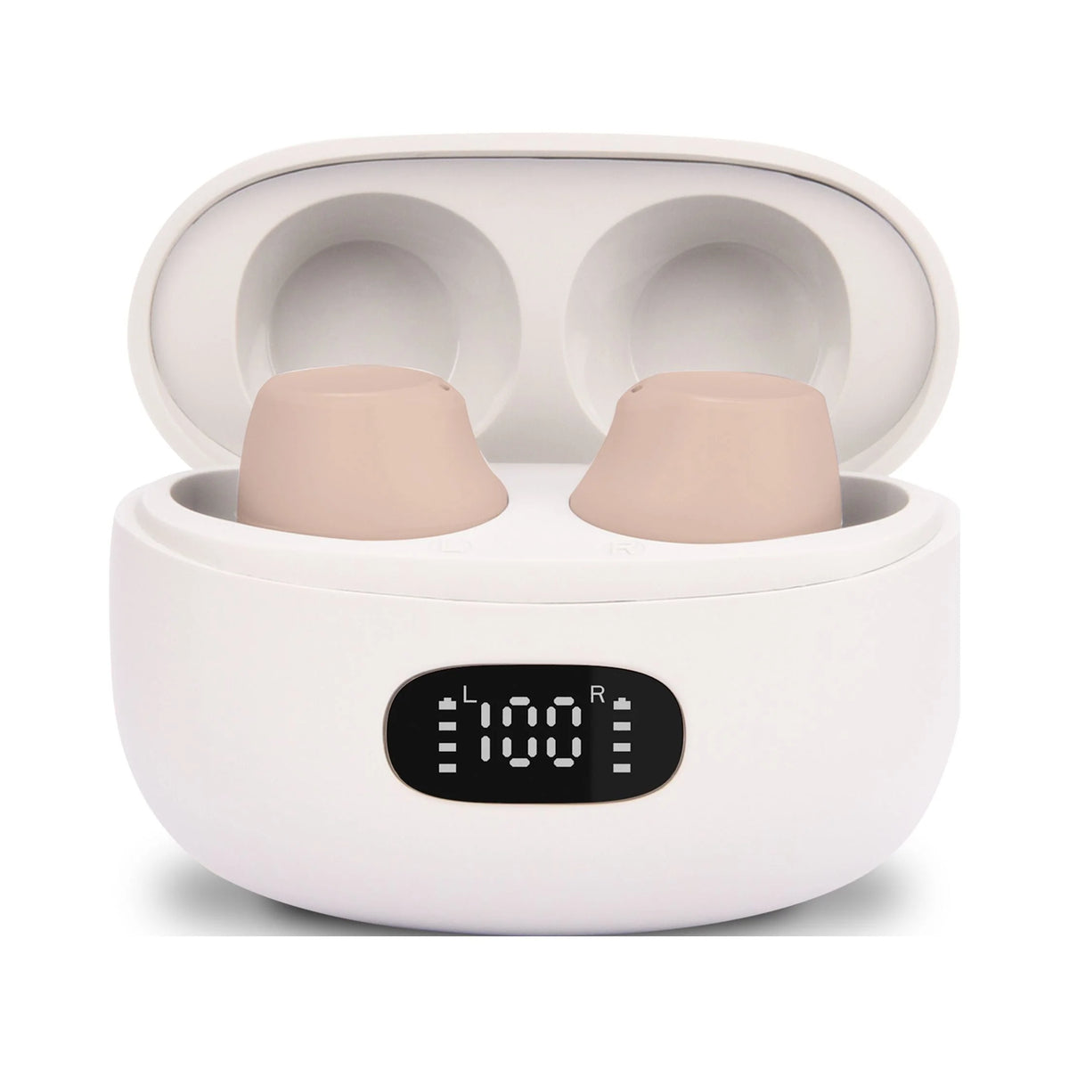 Beige In-Ear Hearing Aids E1252