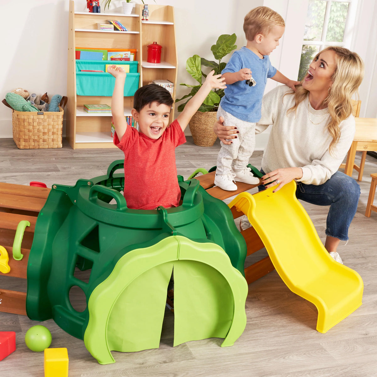 Toddler Climber with Slide and Flap K49094