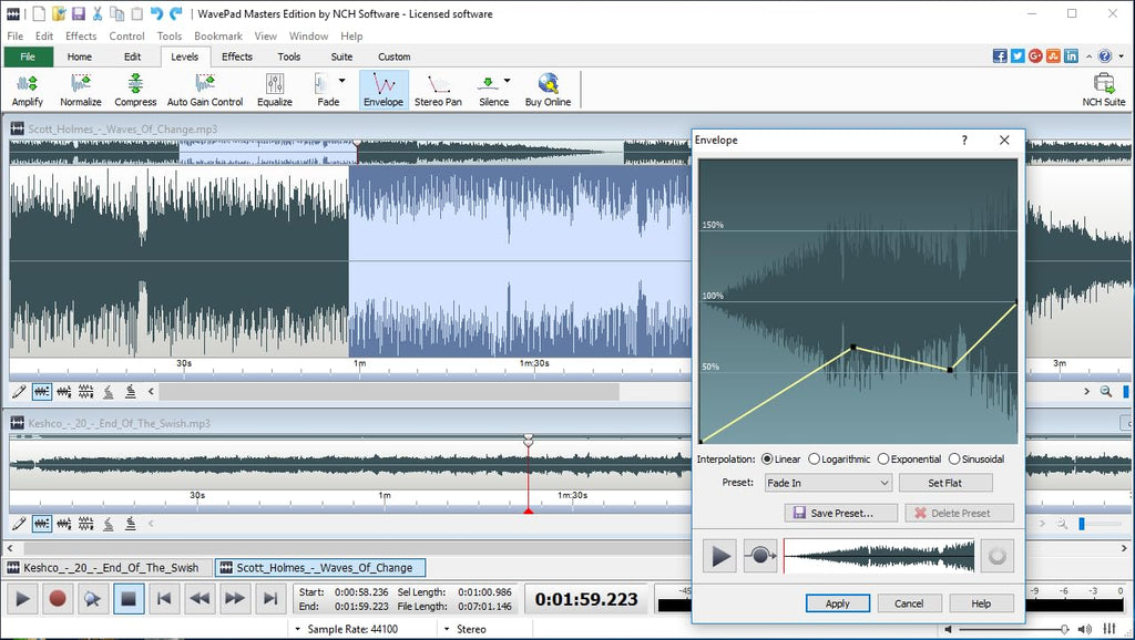 Audio Editing Software X93789