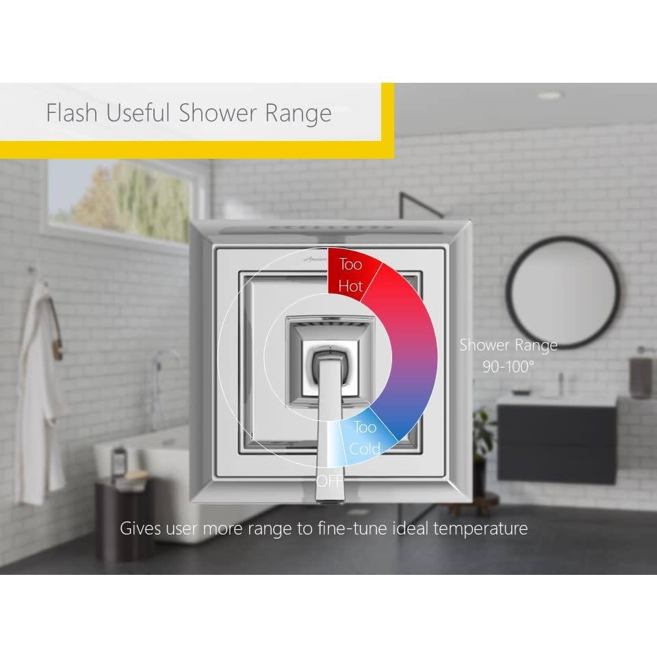 Polished Chrome Tub and Shower Trim Package C949