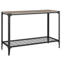 Rustic Wood Sofa Entry Table H162