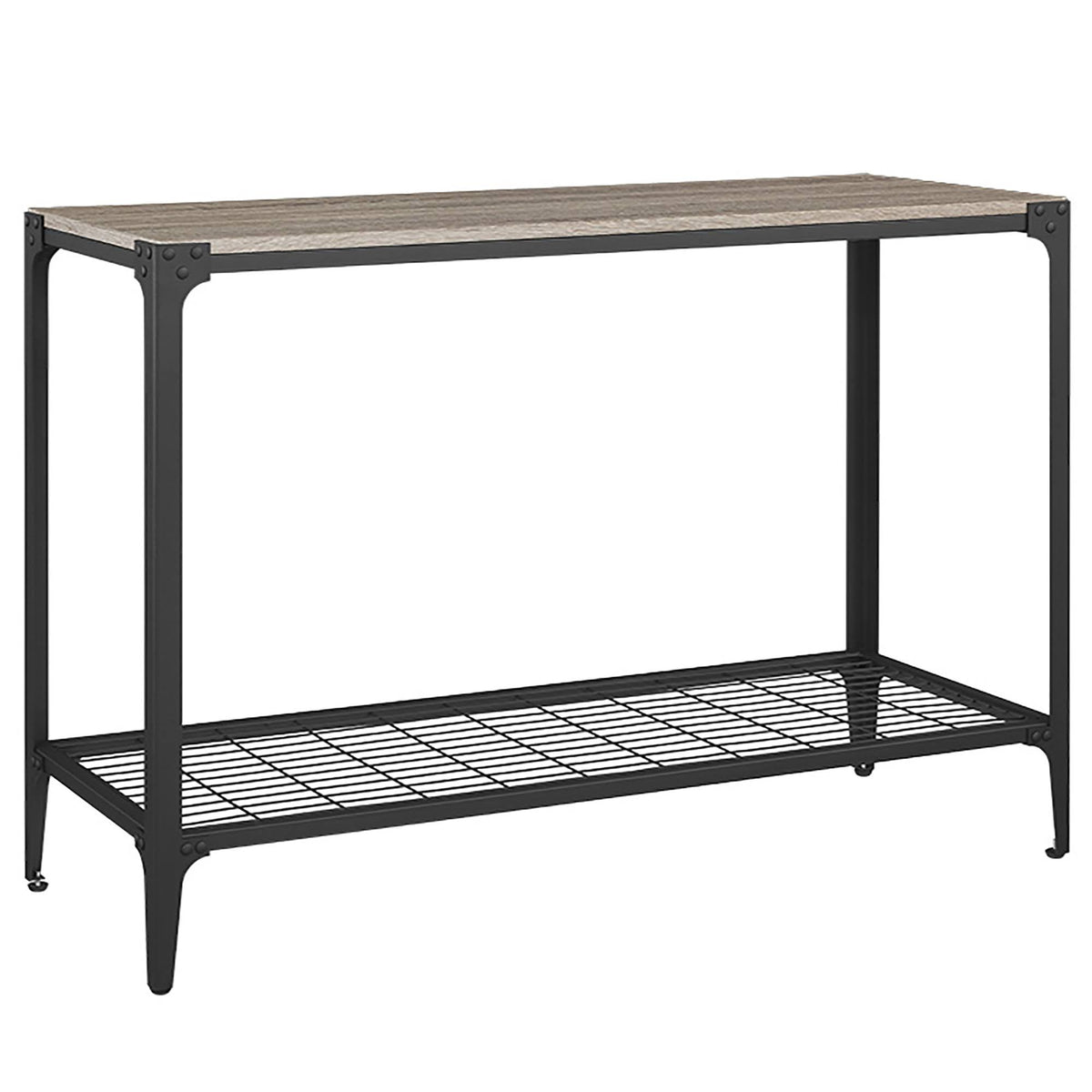 Rustic Wood Sofa Entry Table H162