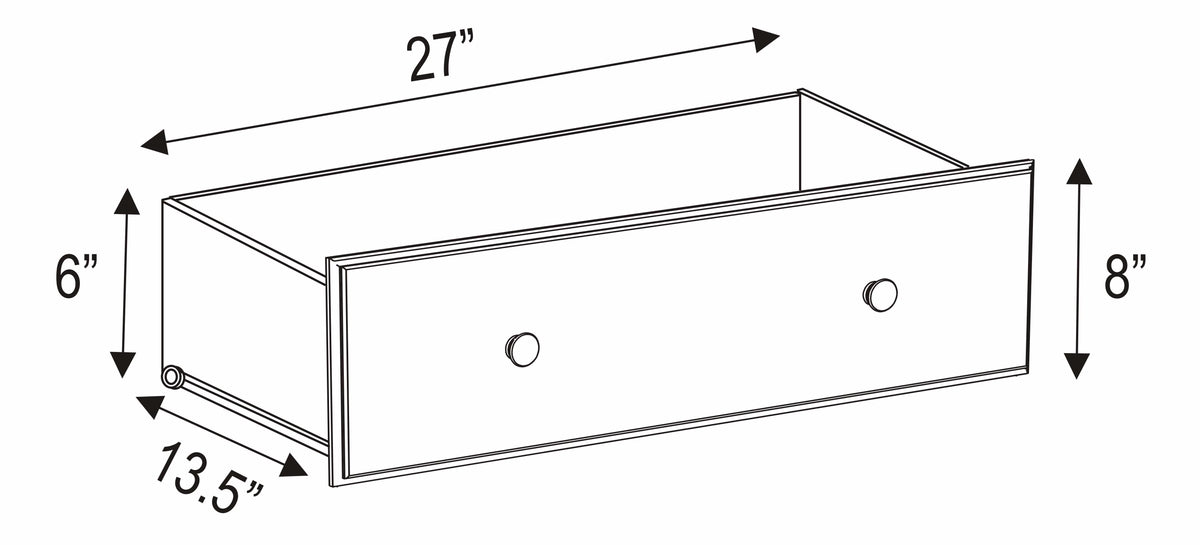 5-Drawer Solid Wood Chest Z733