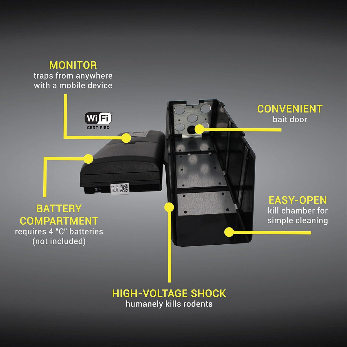 Smart-Kill Electronic Rat Trap K20858