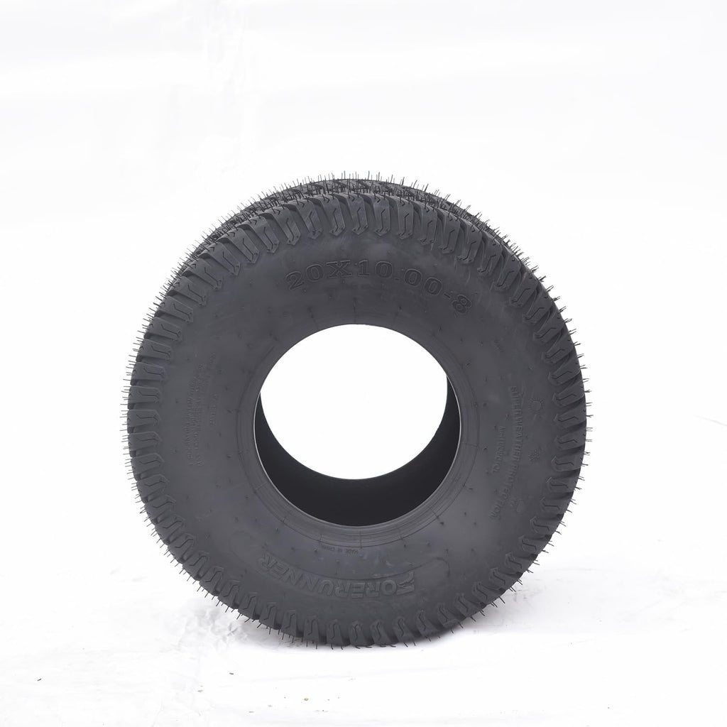 2 PCS 20x10-8 4PR Turf Saver Lawn Mower Tires U380