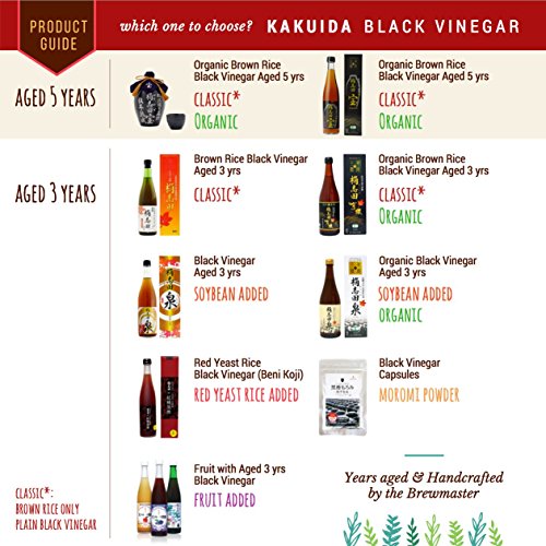 Drinking Vinegar Plum with Aged Black Vinegar 16.9 Fl Oz X5477